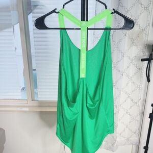 Nike Sportswear Asymmetrical Backless Tank Top - Vibrant Green - L